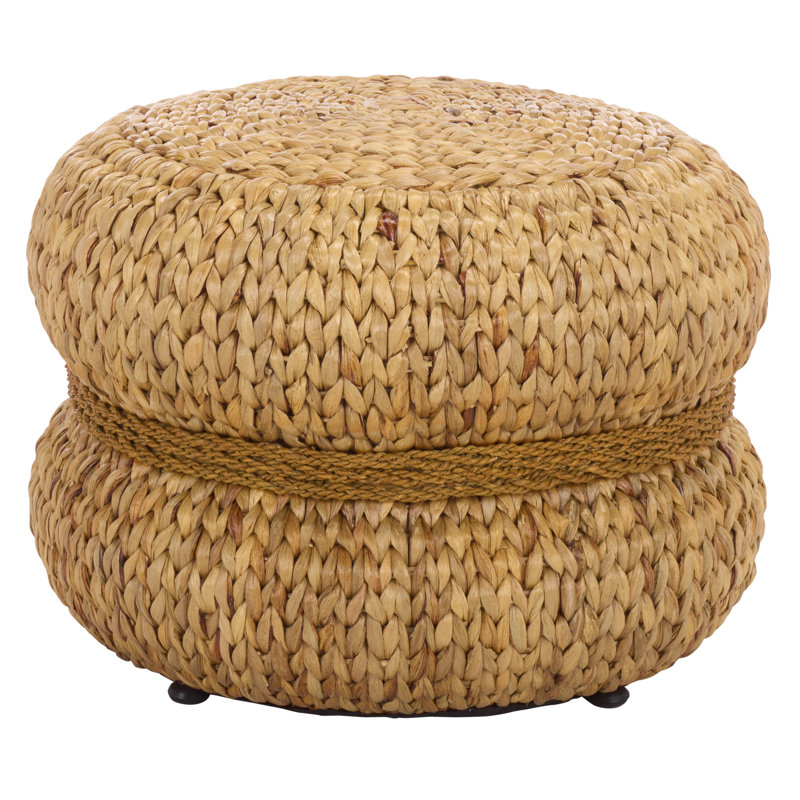 Olwynn Water Hyacinth Ottoman
