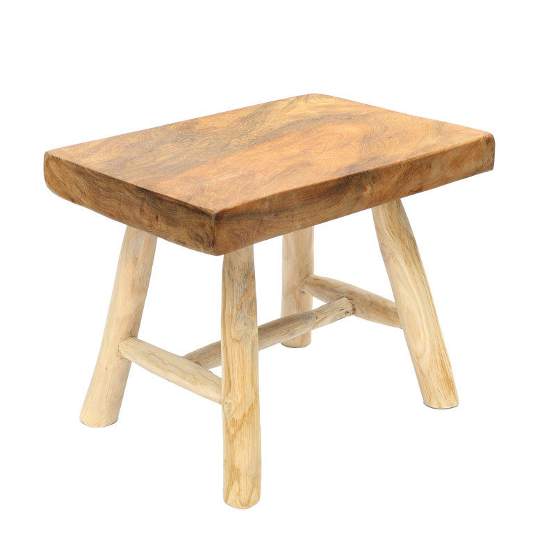 Solid Wood Accent Stool