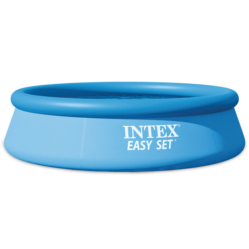 Easy Inflatable Pool, 10' W x 30" H, Blue