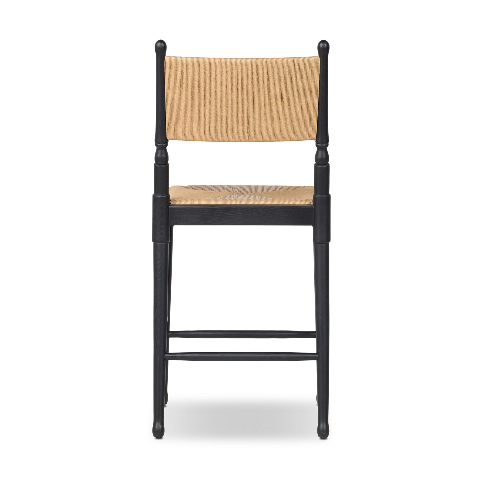 Fayth Bar and Counter Stool, Counter Stool (25.5" Seat Height), Stained Black Ash