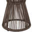 Table d'appoint d'extérieur Nara en bois d'acacia et corde tissée-805871