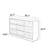 Modern simple fall to ground sideboard