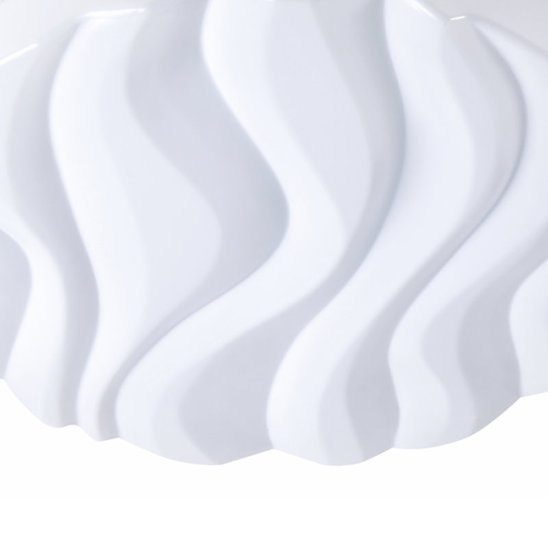 Jihane Acrylic LED Flush Mount, 45W