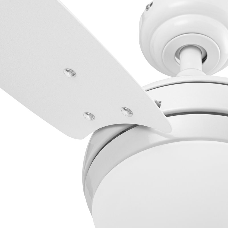 Neyo 52" Ceiling Fan with LED Lights and Remote Included, Bright White