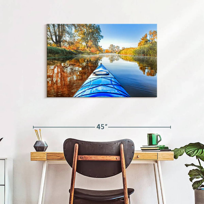 Mehar Kayak At Seversky Donets, 24" H x 36" W