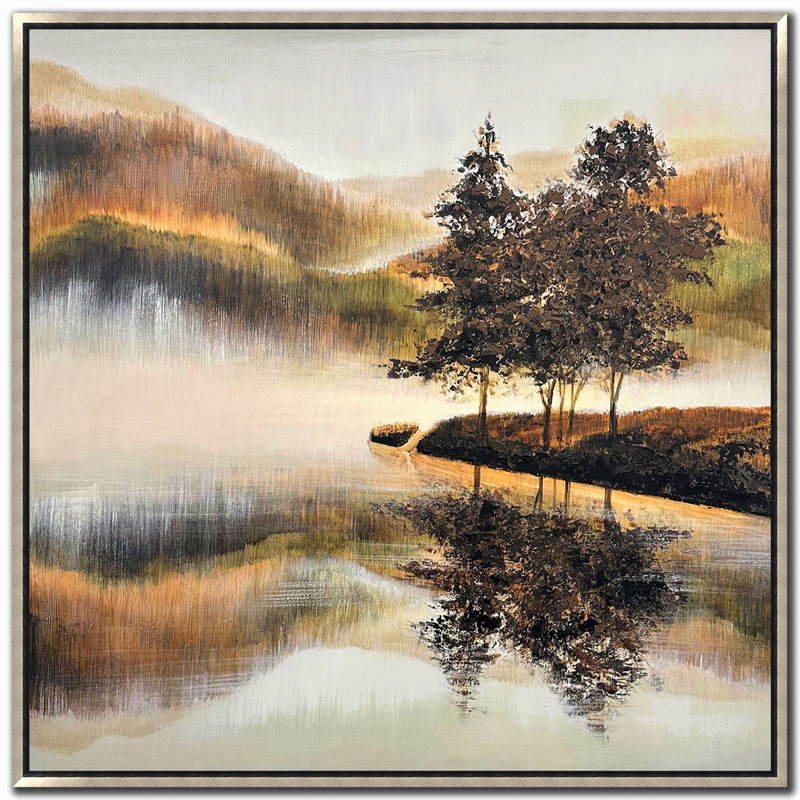 Morning Fog Canvas Wall Art