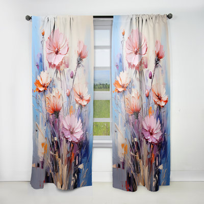 Trenity - Rideau obscurcissant Cornflowers - 1 panneau