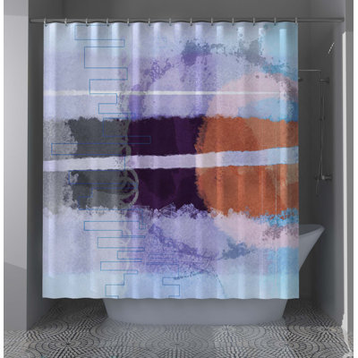 Abstract Shower Curtain