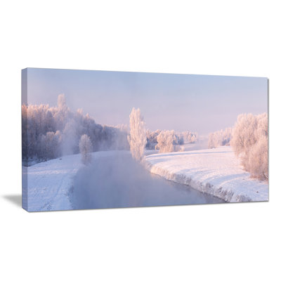Bright Bright Winter Day - Reproduction de photo sur toile tendue