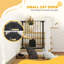 Barrière extra large pour animaux avec petite porte -119937988-119937990