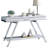 Rectangular Console Table With And Open Storage Function High Gloss Finish Legs
