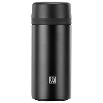 ZWILLING Thermo 14.2 Oz Tea & Fruit Infuser Bottle - Matte Black
