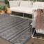 Tapis intérieur / extérieur bleu / gris / ivoire Ragin-363428783