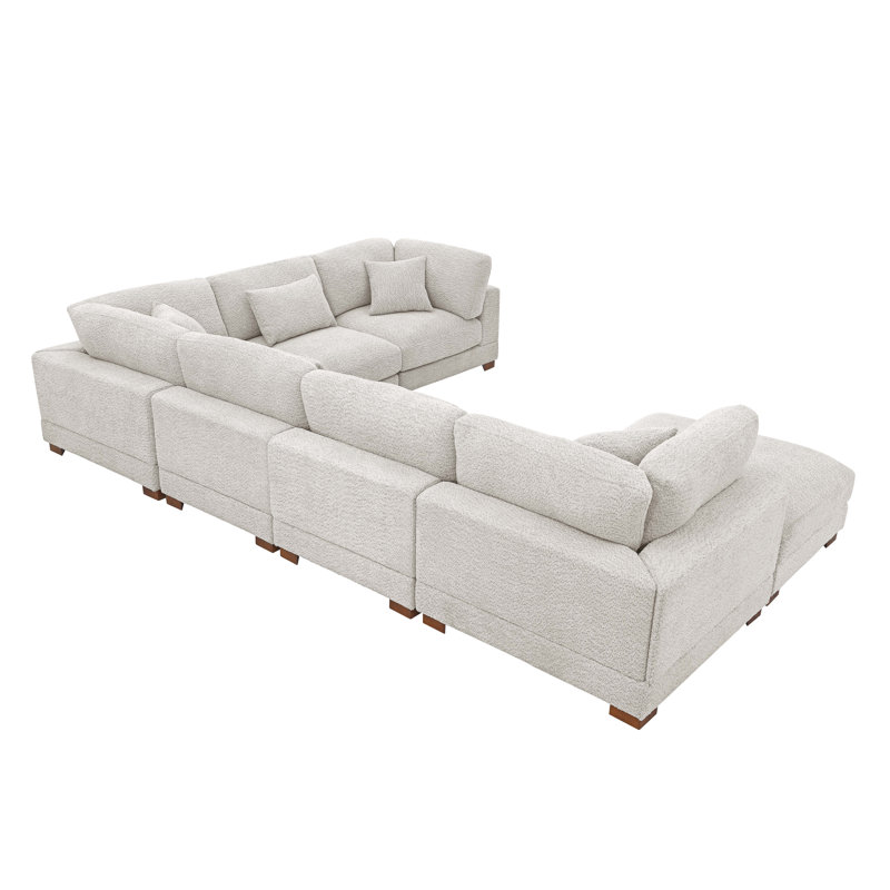 Luna Sofa, Khaki Polyester
