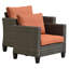 Chaise de patio avec coussins Kaniha-368400245
