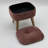 Gershwin 30cm Wide Velvet Tufted Square Footstool Ottoman with Storage-899290533