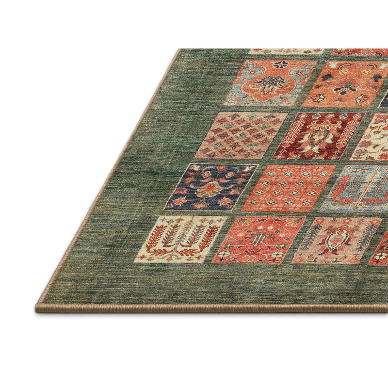 Abstract Indoor Rug, Rectangle 7' x 10'