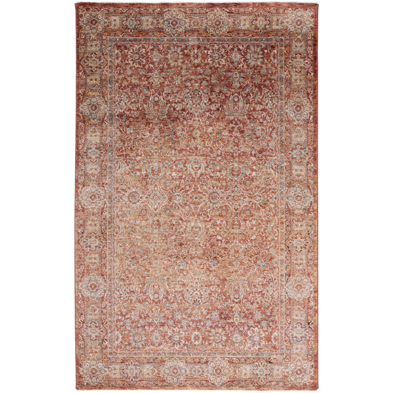 Valencia Performance Oriental Rug, Rectangle 4' x 6'2"