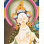 Déesse blanche Tara Thangka (Brocadeless Thangka)