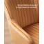 50cm H Tufted Velvet Upholstered Metal Armchair in Brown