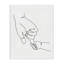 «Baby Hands Holding Finger» - Impression sur toile-1084588512-1084588513