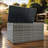200 Gallon Outdoor Storage Box, Wicker Patio Deck Boxes with Lid, Outdoor Cushion Storage for Kids Toys, Pillows, Towel