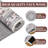 Machine Washable Rug with Rubber Backing for Living Room Vintage Non-Slip Dining Room Rug Easy-Cleaning Floor Carpet for Bedroom Office Playroom-1259232246