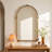 Antoinette Metal Arch Mirror