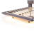 Upholstered Platform Bed with Sensor Light and 2 Large Backrests, Stylish Platform Bed with 2 sets of USB Port and Socket on each rear Bed Leg-1627273297-1627273296