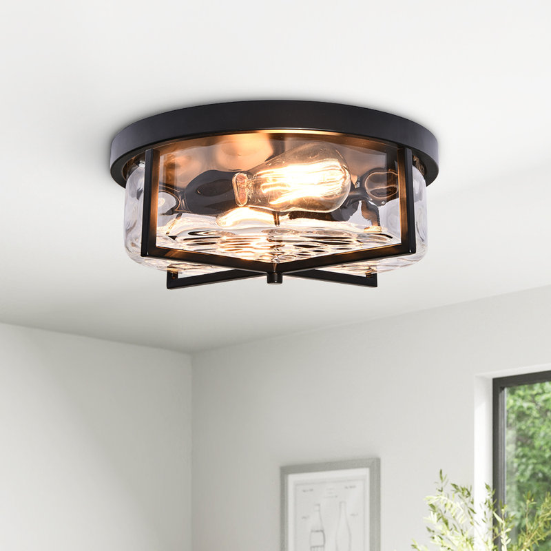 Plafonnier encastré 2 lumières