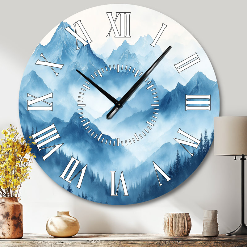 Horloge murale Cool Mountain, Grand