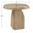 Uttermost Tiernan Reclaimed Oak Round Side Table