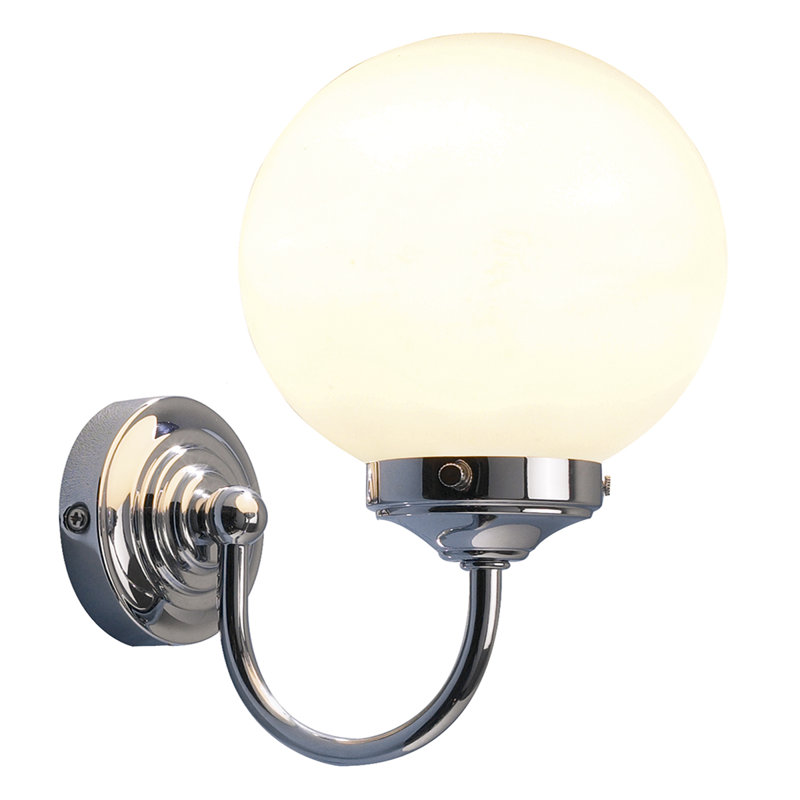 Eastwood Armed Sconce, Chrome