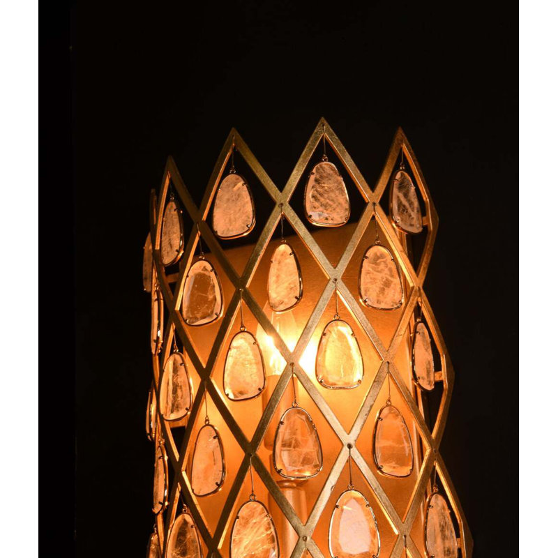 Steel Flush Mounted Sconce