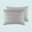 Cationic Dyed Clip Jacquard Comforter Set With Throw Pillow Grey-114494786