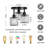 Crystal Semi Flush Mount Ceiling Light-1567602862