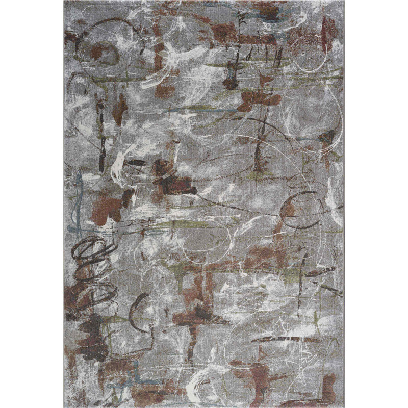 Choua Abstract Area Rug, Rectangle 133 x 195cm