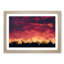Flaming Skies in Abstract - Framed Print-55730833-55730831