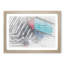 Painted Bricks in Abstract - Picture Frame Drawing Print-55735501-55735504