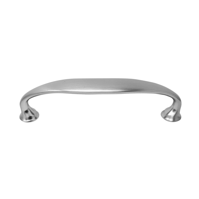 Poignée arche 3 3/4 po Wellington, Nickel satiné