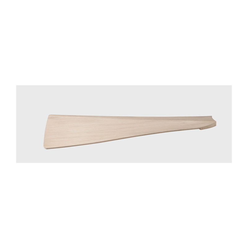 Visual Comfort Fan Adler 52 Indoor Ceiling Fan with Natural Honey ABS blades and Handheld Remote, Washed White Oak
