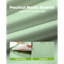 Nappes rondes jetables en plastique de 213 cm (84 po), lot de 10, vert sauge