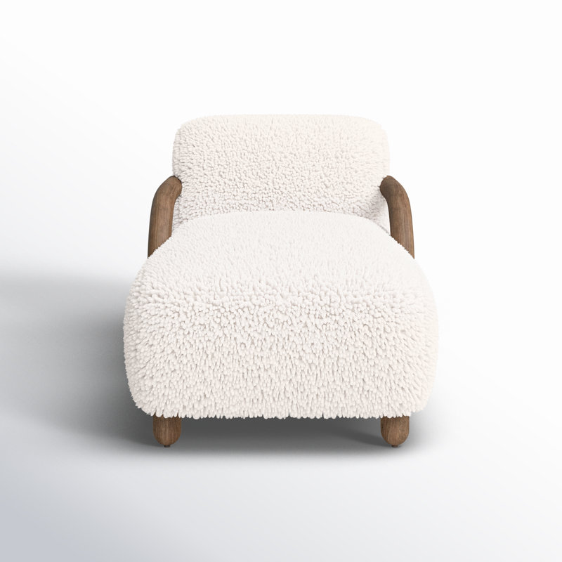 Risco Shearling Chaise Lounge