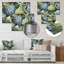 Hortensia rose, vert, fleurs, ciel I - hydrangées, impressions murales en métal-92740376
