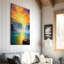 Chutes du Niagara, cascade majestueuse - peinture sur toile tendue-88069048