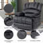 Grand fauteuil inclinable manuel en polyester-900899288