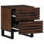 40cm W Steel Bedside Table-101281088