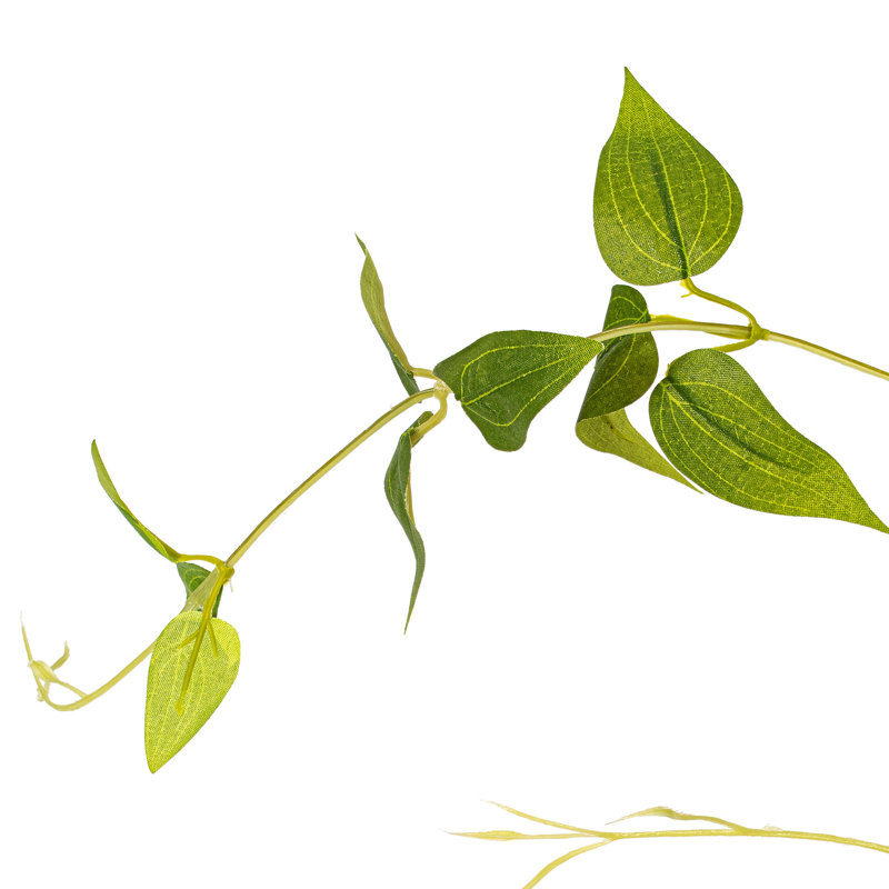 43" Green Faux Clematis Branch Arrangement Set