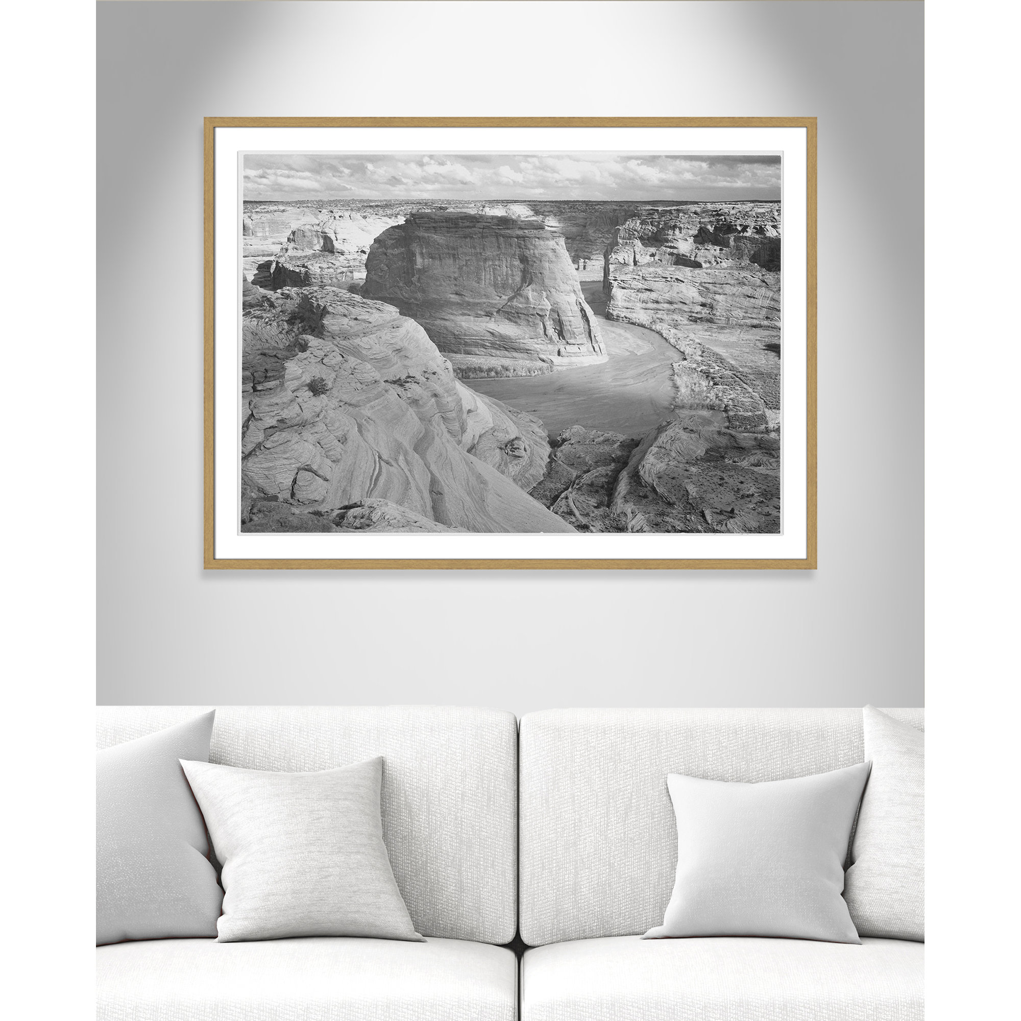 Canyon De Chelly Arizona 2 by Adams, Natural, 29.5" H x 41.5" W x 0.75" D