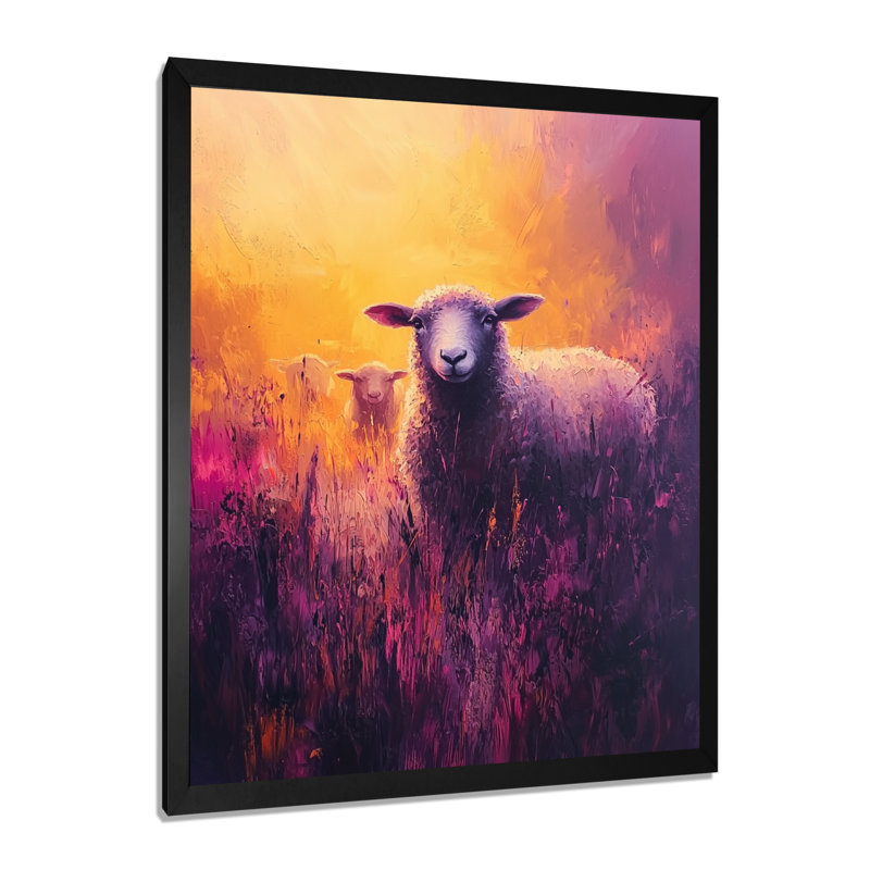 Drossart - animaux, impressions sur toile, Noir, noir, noir, noir, H 20 po x l 12 po, Reproduction encadrée d'une seule photo